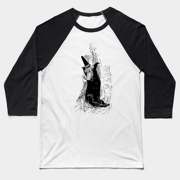 WIZARD Baseball T-Shirt by TheCosmicTradingPost